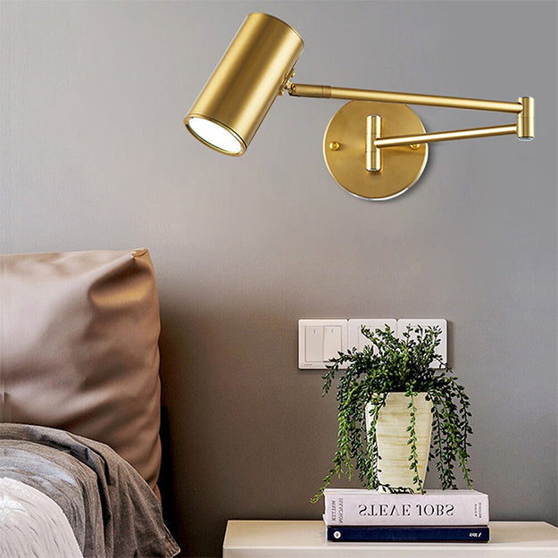 Apliqué metal dorado articulado Ø11,5 cm LED  5W - TOAP0034