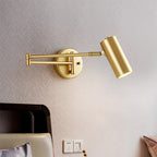 Apliqué metal dorado articulado Ø11,5 cm LED  5W - TOAP0034