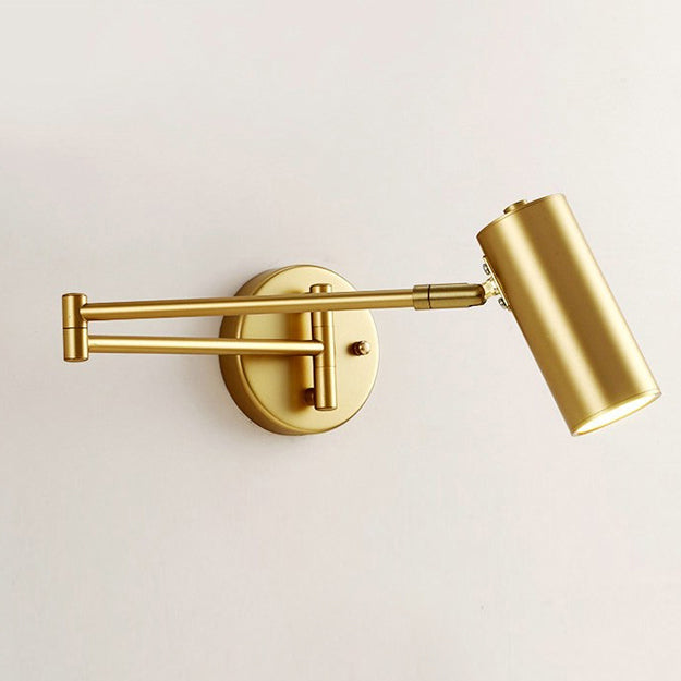 Apliqué metal dorado articulado Ø11,5 cm LED  5W - TOAP0034