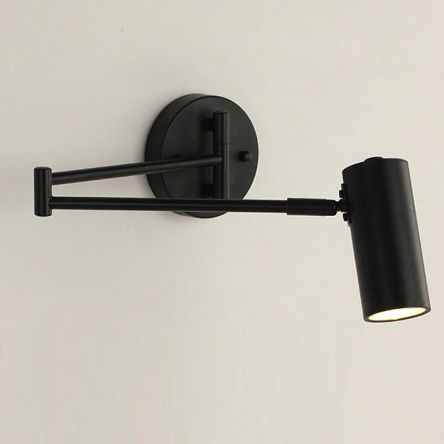 Apliqué metal negro articulado Ø11,5 cm LED 5W - TOAP0035