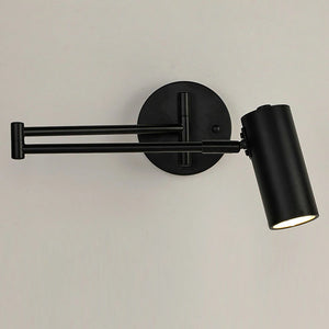 Apliqué metal negro articulado Ø11,5 cm LED 5W - TOAP0035