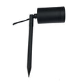 Estaca jardín metal negro IP65 Ø 6x24 cm GU10 - TOES0001