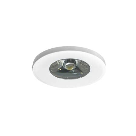 Foco embutido mini  metal blanco Ø 3,1x20 cm LED 1W - TOFO0001