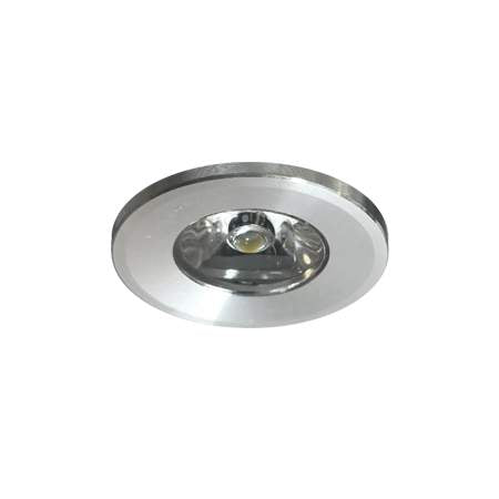 Foco embutido mini  metal aluminio Ø 3,1x20 cm LED 1W