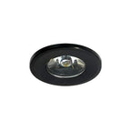 Foco embutido mini  metal negro Ø 3,1x20 cm LED 1W - TOFO0003
