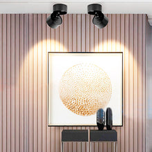 Cargar imagen en el visor de la galería, Foco sobrepuesto dimeable aluminio negro Ø 10 cm LED 12W - TOFO0005
