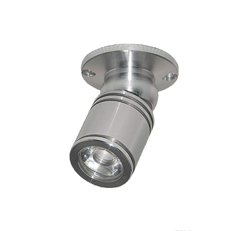 Foco mini metal sobrepuesto aluminio dirigible Ø 2x4 cm LED 3W - TOFO0007