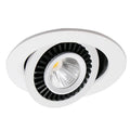 Foco embutido aluminio blanco Ø 9 cm LED 6W - TOFO0010
