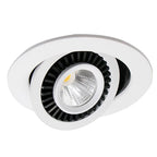 Foco embutido dimeable aluminio blanco Ø 13,5 cm LED 15W - TOFO0014