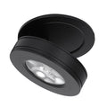 Foco embutido dimeable aluminio negro Ø 10 cm LED 8W - TOFO0019