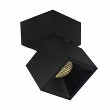 Cargar imagen en el visor de la galería, Foco sobrepuesto dimeable metal negro 8x8 cm LED 10W - TOFO0022

