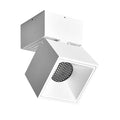 Foco sobrepuesto dimeable metal blanco 8x8 cm LED 10W - TOFO0023