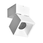 Foco sobrepuesto dimeable metal blanco 8x8 cm LED 10W - TOFO0023