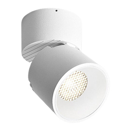 Foco sobrepuesto dimeable dirigible metal blanco Ø 7 cm LED 10W - TOFO0025