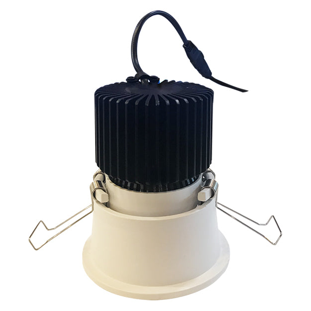 Foco embutido metal blanco dimeable Ø 8,4 cm LED 10W - TOFO0029