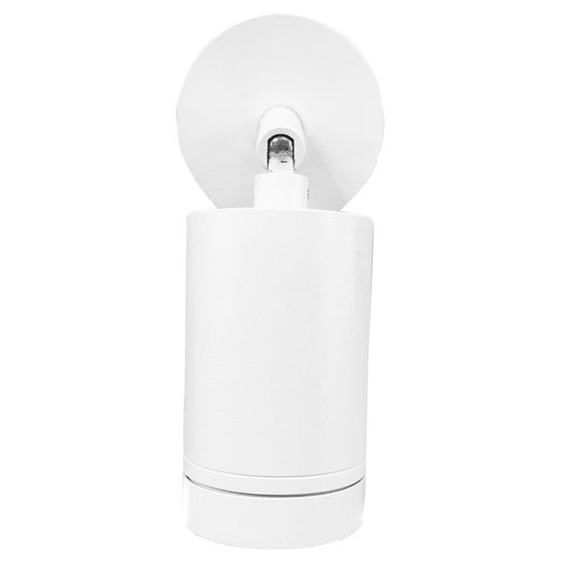Foco aluminio exterior blanco IP65 Ø 6x17 cm GU10 - TOFO0036