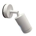 Foco aluminio exterior blanco IP65 Ø 6x17 cm GU10 - TOFO0036