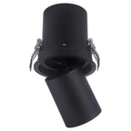 Foco embutido basculante dimeable metal negro Ø 4,5 cm LED 10W - TOFO0039