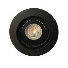 Cargar imagen en el visor de la galería, Foco embutido aluminio negro Ø 10 cm GU10
