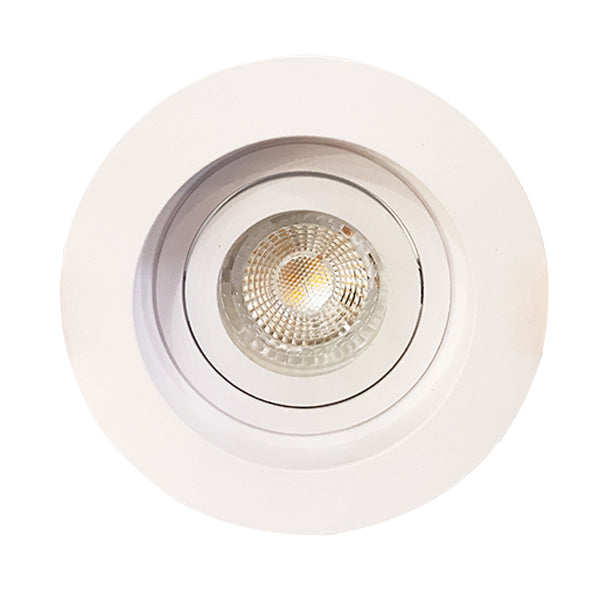 Foco embutido aluminio blanco Ø 10 cm GU10 - TOFO0046