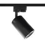 Foco riel metal negro dimeable 12,5x18 cm LED 6W - TOFO0058