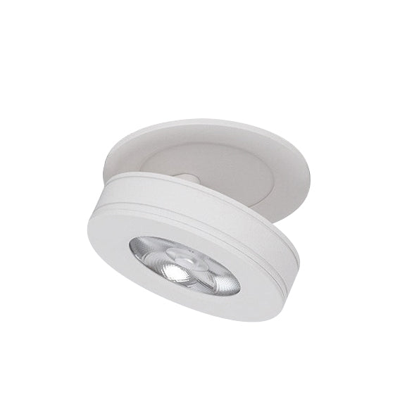 Foco embutido dimeable aluminio blanco Ø 7 cm LED 4W - TOFO0059