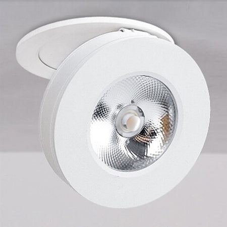 Foco embutido dimeable aluminio blanco Ø 7 cm LED 4W - TOFO0059