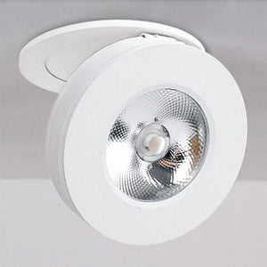 Foco embutido dimeable aluminio blanco Ø 7 cm LED 5W - TOFO0059