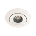 Foco embutido dimeable metal blanco baculante Ø 11 cm LED 12W - TOFO0062