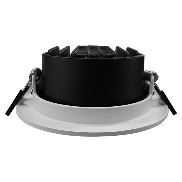 Foco embutido dimeable metal blanco baculante Ø 11 cm LED 12W - TOFO0062