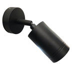 Foco aluminio exterior negro IP65 Ø 6x17 cm GU10 - TOFO0068