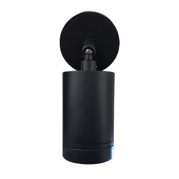 Foco aluminio exterior negro IP65 Ø 6x17 cm GU10 - TOFO0068