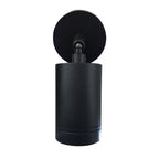 Foco aluminio exterior negro IP65 Ø 6x17 cm GU10 - TOFO0068