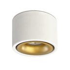 Foco sobrepuesto dimeable metal blanco oro Ø10 x 6,5 LED 10 W - TOFO0072