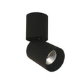Foco sobrepuesto dirigible metal dimeable negro Ø 6,3x15 cm LED 8W - TOFO0075