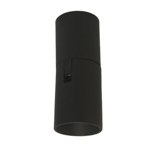 Foco sobrepuesto dirigible metal dimeable negro Ø 6,3x15 cm LED 8W - TOFO0075