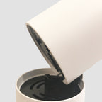 Foco sobrepuesto dirigible metal dimeable blanco Ø6,3x15 cm LED 8W - TOFO0076