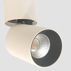 Foco sobrepuesto dirigible metal dimeable blanco Ø6,3x15 cm LED 8W - TOFO0076