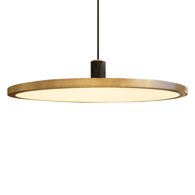 Lámpara colgante metal bronce Ø 59x1,120 cm LED 12W - TOLC0001