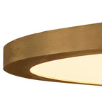 Lámpara colgante metal bronce Ø 59x1,120 cm LED 12W - TOLC0001