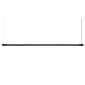 Lámpara colgante metal negro 150 cm LED 15W - TOLC0002