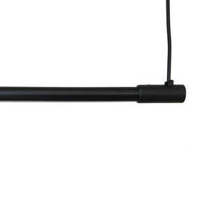 Lámpara colgante metal negro 150 cm LED 15W - TOLC0002