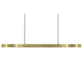 Lámpara colgante metal dorado 1,50 cm LED 40W - TOLC0005