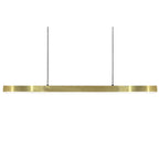 Lámpara colgante metal dorado 1,50 cm LED 40W - TOLC0005