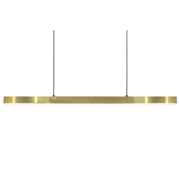 Lámpara colgante metal dorado 1,50 cm LED 40W - TOLC0005