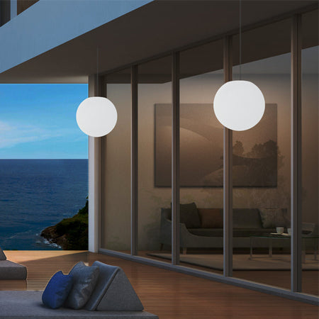 Lámpara colgante exterior pvc Ø60 cm E27 - TOLC0009