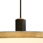 Lámpara colgante metal bronce Ø 59x1,120 cm LED 12W - TOLC0001
