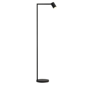 Lámpara de pie metal negro dirigible 123 cm GU10 - TOLP0001