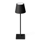 Lámpara sobremesa aluminio negro Ø 10,5x38 cm LED 3,5 W - TOLS0010