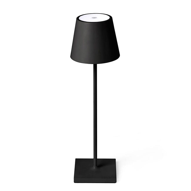 Lámpara sobremesa aluminio negro Ø 10,5x38 cm LED 3,5 W - TOLS0010
